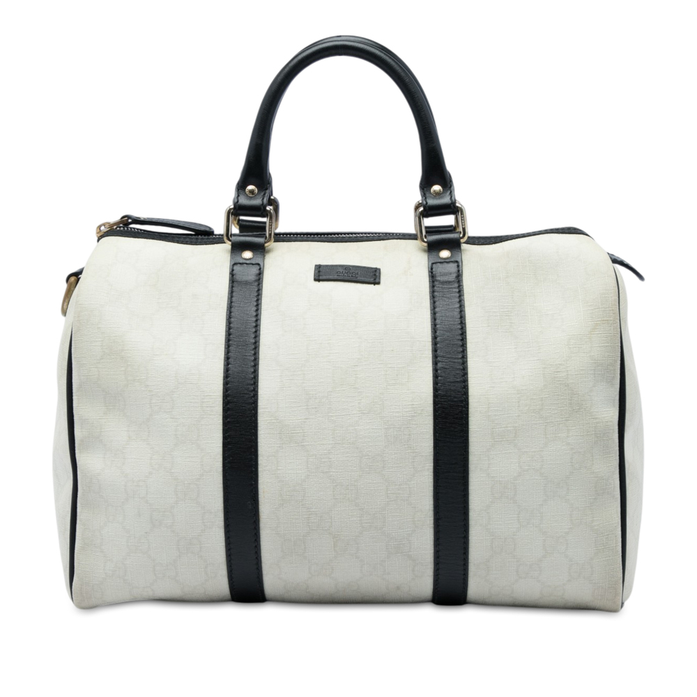 Pre-Loved Gucci Medium GG Supreme Joy Boston Bag